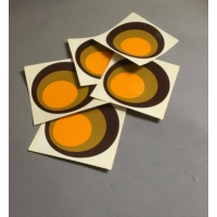 Seventies muurstickers